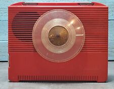 VINTAGE 1953 RED JEWEL PORTABLE BATTERY TUBE RADIO PLASTIC Model: 5310