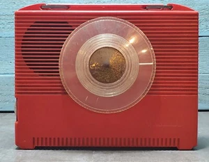 VINTAGE 1953 RED JEWEL PORTABLE BATTERY TUBE RADIO PLASTIC Model: 5310 - Picture 1 of 9