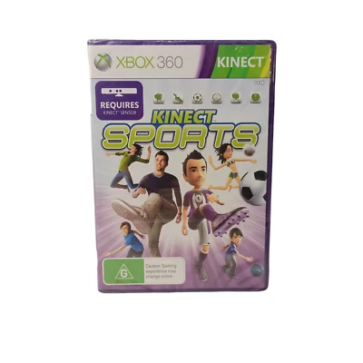 Xbox 360 Microsoft Video Game Kinect Sports Soccer Football Bowling Interactive  - Image 1 of 4