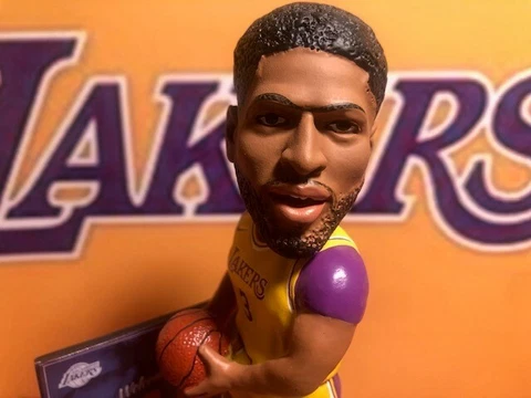 Anthony Davis Legends of the Court LA Los Angeles Laker FOCO #236 out of 2019 Cover