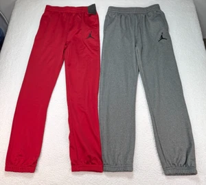 Lot of 2 Nike Jordan Therma Dri-Fit Sweatpants C085-R78 Boys' Joggers Size XL - Picture 1 of 22