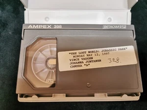 The Lost World Jurassic Park 1997 Betacam SP Camera A Untested - Foto 1 di 3