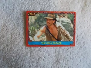 Topps Heritage 2008: Indiana Jones "THE ONLY ESCAPE" #52 Trading Card - Picture 1 of 2