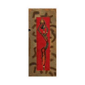 Stampa su Tela su Carta Poster o Quadro Kamba African Lady I - Picture 1 of 2