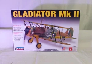 LINDBERG #72561 GLADIATOR MK II 1:48 SCALE MODELKIT NIB - Picture 1 of 8