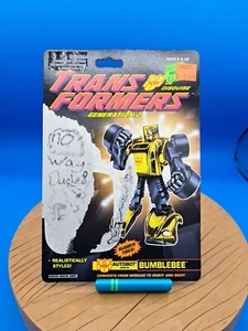 Transformers Original G2 1992 Bumblebee Card Back w/ Tech Spec - Picture 1 of 3