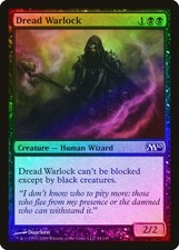 Dread Warlock FOIL Magic 2010 / M10 NM Black Common MAGIC MTG CARD ABUGames