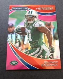 QUINCY ENUNWA 2019 Rookies & Stars GREAT AMERICAN HEROES #GAH-QE SP 19/50