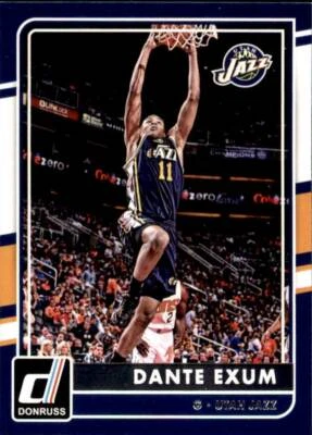 2015-16 Panini Donruss Base #191 Dante Exum Utah Jazz Foto 1 de 2