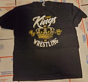 Kings of Wrestling PWCrate shirt Chris Hero Kassius Ohno Cesaro ROH NXT XXL 2X - Picture 1 of 2