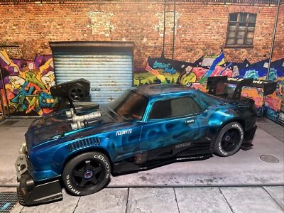 Arrma Felony Rtr Custom Upgraded With Discontinued Parts , Wing And Aero Kit ! - Image 1 of 4