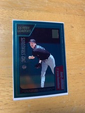 2000 Topps Baseball Randy Johnson / Pedro Martinez League Leaders #399