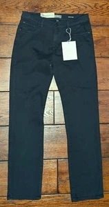 DL1961 Boys Skinny Brady Slim Jeans Black Stretch Size 16 - Inseam 29 - NWT - Picture 1 of 13