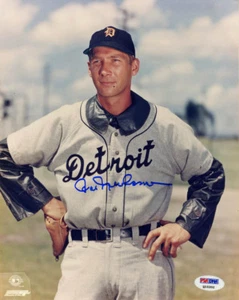 Hal Newhouser SIGNED 8x10 Photo HOF 92 Detroit Tigers PSA/DNA AUTOGRAPHED - Picture 1 of 1