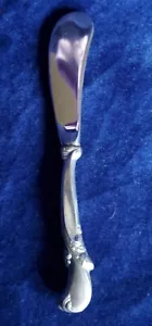 WALTZ OF SPRING 6 1/8" HOLLOW HAND BUTTER SPREADER Wallace Sterling 1952 estate - Picture 1 of 2