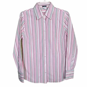J. Crew Striped Button Up Shirt Small NWT - Picture 1 of 7