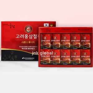Rebanadas de raíz de ginseng rojo 100 % Corea (10ea x 20 g) Saponin Panax + Track - Imagen 1 de 7