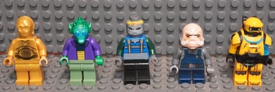 5 minifiguras Lego Star Wars sw0161a sw0241 sw0245 sw0710 sw1226 Foto 1 de 4