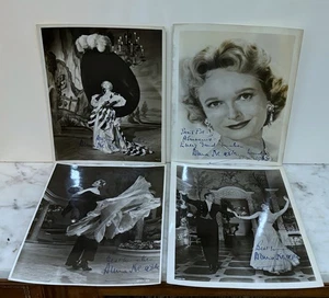 VIER (4) VINTAGE HANDSIGNIERTE FOTOS DER BRITISCHEN SCHAUSPIELERIN ANNA NEAGLE - Bild 1 von 6