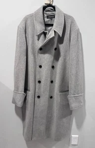 J Peterman Highly Cinematic Greatcoat Topcoat Wool Blend Long Overcoat Sz 52 - Picture 1 of 10