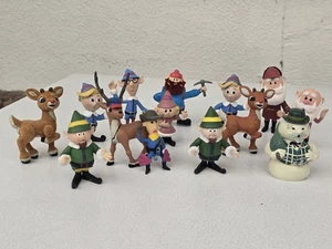 Memory Lane Rudolph Red Nosed Reindeer Holiday Figur Collection 14 PVC Figure - Bild 1 von 6