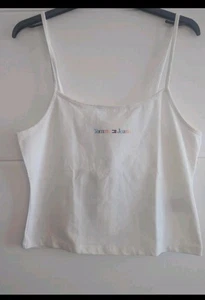 Tommy Hilfiger White Cami Top XL - Picture 1 of 5