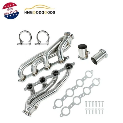 Intercambio de conversión de cabezales colectores para 60-86 C-10 LS Chevy GMC LS1 LS2 LS3 LS6 LS9 Foto 1 de 4