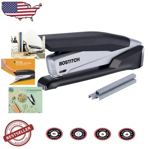 Bostitch InPower Eco Hefter: Ein-Finger, staufrei, 25 Blatt, grau Gummi Ha... - Bild 1 von 10