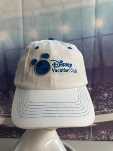 Nuevo sombrero gorra orejas de Mickey Mouse blanco azul miembro del club de vacaciones de los parques de Disney - Imagen 1 de 10