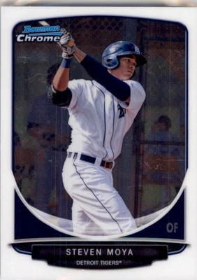 2013 Bowman Chrome Prospects Steven Moya Detroit Tigers #BCP53 2114 - Image 1 of 2