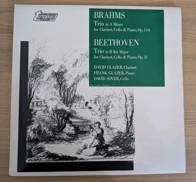 TV 34108S Beethoven trio/Brahms trio  LP 1969  - Image 1 of 4