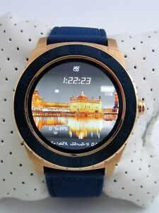 GUESS CONNECT+ SMART WATCH C1001G2 GOLD  STAINLESS STEEL SILICONE GENUINE