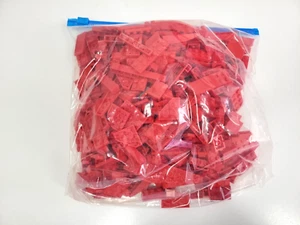 1-lb Red Lego Bricks - assorted - Bild 1 von 2