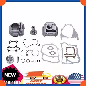 61mm Big Bore Cylinder Piston Gasket Kit Top End For GY6 150cc Scooter ATV - Picture 1 of 16