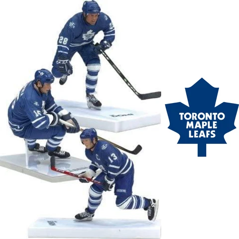 Mcfarlane NHL Toronto Maple Leafs Exclusive Combo 3-Pack Figure Set Cover
