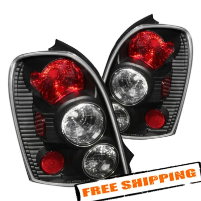 Anzo Black/Red Euro Tail Lights for 2002-2003 Mazda Protege5 - Изображение 1 из 3