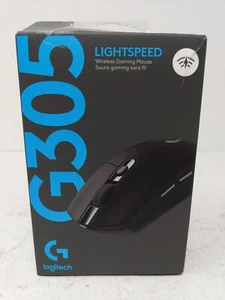 Logitech G305 LIGHTSPEED Wireless Gaming Mouse, Hero 12K Sensor, 6 Buttons Black - Picture 1 of 5