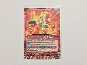 Launch, Nothing to Sneeze At BT12-001 C / MINT / Dragon Ball Super CCG TCG