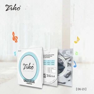 ZIKO DU-23UK Corda Alta Qualità Nylon Concerto Ukulele Corde Chitarra 4pz NUOVO - Foto 1 di 3