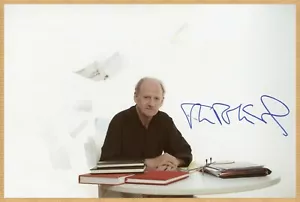 John Ralston Saul - scrittore canadese - foto grande firmata - Bruxelles 2005 - certificato di autenticità - Foto 1 di 1
