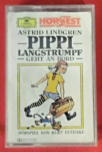 MC : Astrid Lindgren , Pippi Langstrumpf geht an Bord , Deutsche Grammophon - Bild 1 von 6