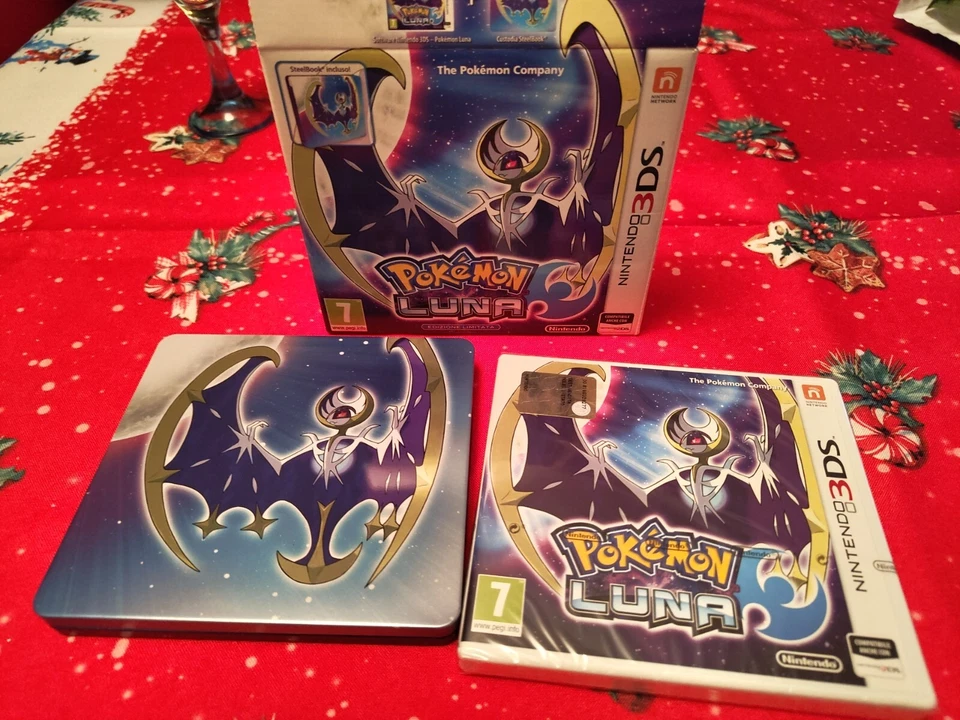 Pokemon Luna Steelbook Fan Edition Nintendo 3ds