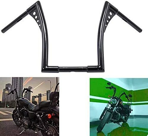 14" Ape Hangers Handlebar For Suzuki Boulevard Intruder 800 750 700 1400 1500 US Foto 1 de 4