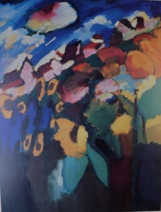 Impresión litográfica Kandinsky Marnau - The Garden II - Imagen 1 de 3