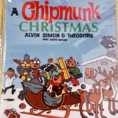 The Chipmunks A Chipmunk Christmas Cassette 1985 EMI American Records  BRAND NEW - Image 1 of 4