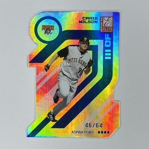 2005 Donruss Elite Aspirations Craig Wilson /64 #114 Pittsburgh Pirates