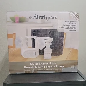 The First Years Quiet Expressions Double Electric Breast Pump - Picture 1 of 4