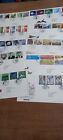Gb 10 Different First Day Cover's From 2001-2003 Lot 10931