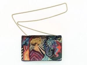 Pochette donna Paul Smith Dreamer in velluto e pelle Prezzo consigliato: £ 550 - Foto 1 di 14
