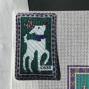 Die Prinzessin und ich TRANCER HP Nadelspitze Leinwand & Anleitung C635 Rentier des Weihnachtsmanns - Bild 1 von 6